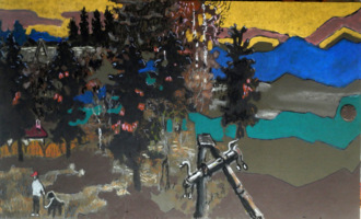 апрельские ели