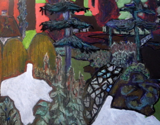 лесная дорога