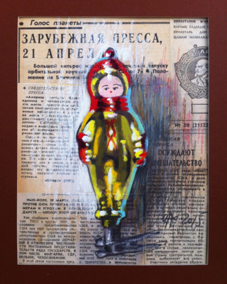 Елочная игрушка «Космонавт»