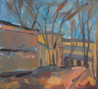 В Колпачном переулке. Март