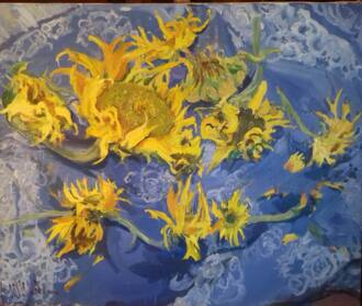 подсолнухи