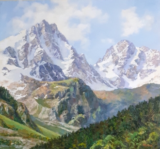 Солнечный день в горах