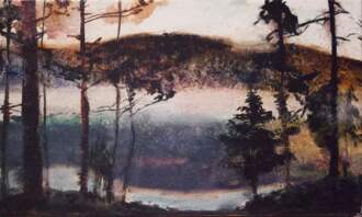 Северный вечер.