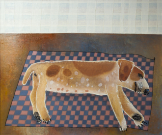 Спит собака