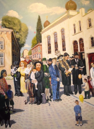 Обретение свитка Торы Ростовской синагогой