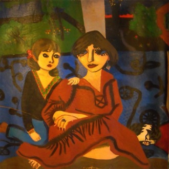 Женщина и девочка