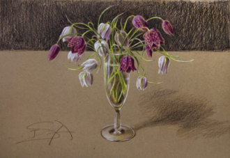 Букетик шахматных рябчиков.