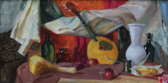 Натюрморт с мандолиной