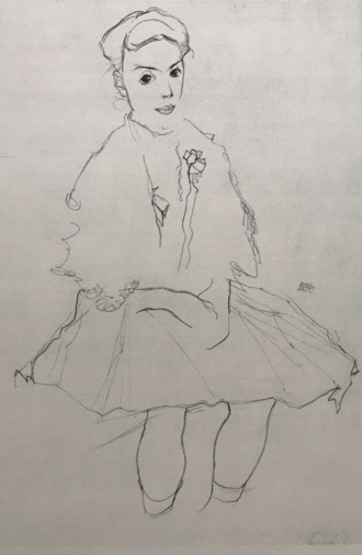 Девочка в пышной юбке