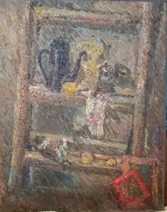 Лошадка на лестнице