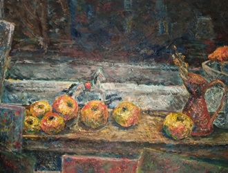 Яблоки и лошадка