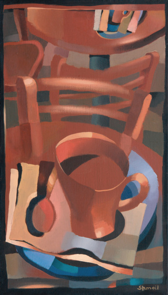 Красная чашка