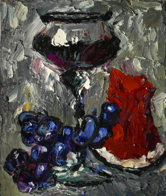 Арбуз и виноград.