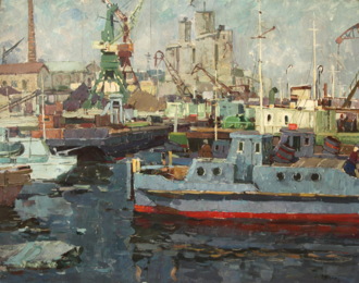 На пристани, в Ковше