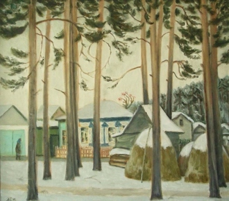 Зима в Берёзовском.