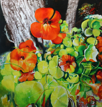 Натюрморт с цветами 