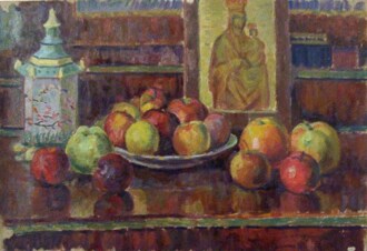 Натюрморт с иконой