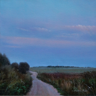 Пейзаж Вечерняя прогулка 