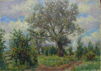 Одинокий тополь