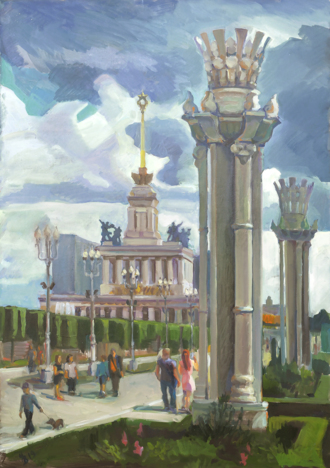 Прогулка по ВДНХ