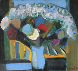 Голублй букет