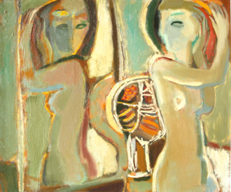 перед зеркалом