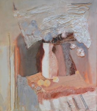 Натюрморт №3, серия Белые натюрморты