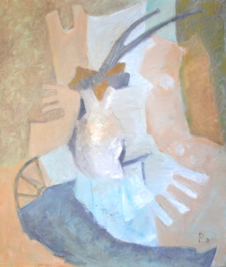 Натюрморт №4, серия Белые натюрморты