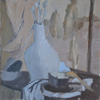 Серый натюрморт