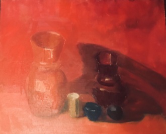 Красный натюрморт