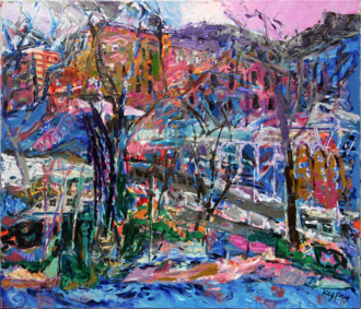 Москва. Сад Баумана. Март