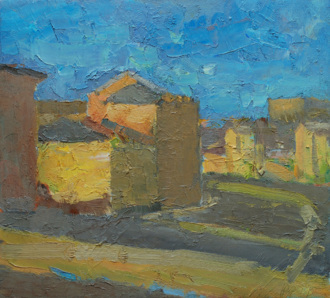 Вид Верхней Радищевской улицы. 9 марта 2020 г.