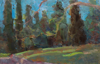 Алупка. Ветви платана