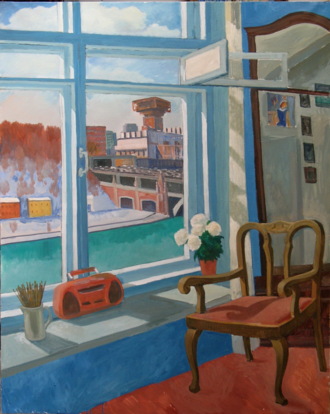 Окно в новой мастерской