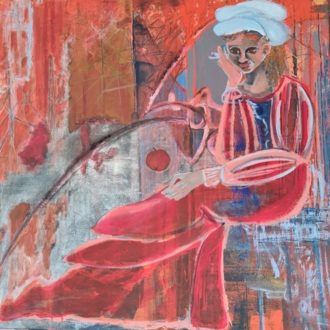 Ева в красном.  Отчаяние