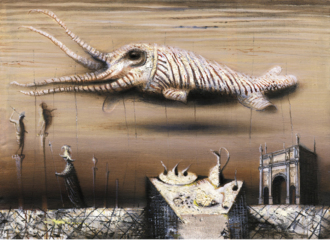 Небо цвета перепуганной каракатицы