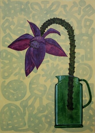 цветок банана