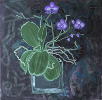 орхидея загадочная