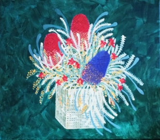 букет с банксия