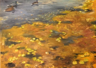 Осенний пруд