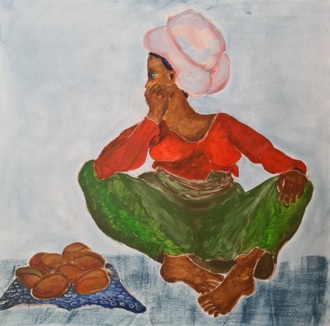 Продающая манго