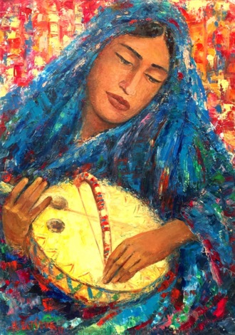 Музыкантша-туарег 