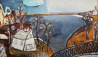 Осеннее озеро