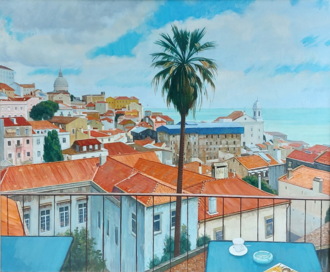 На горе Алфама. Лиссабон