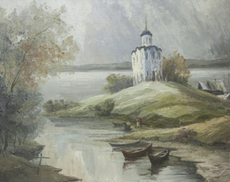 Вид на церковь