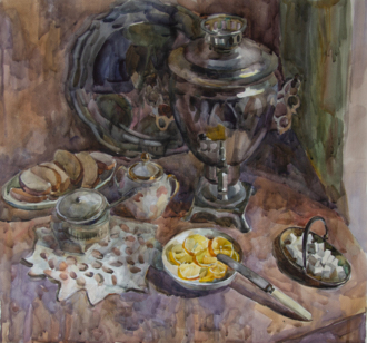 «Натюрморт с самоваром»