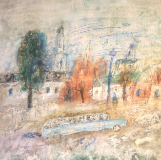 Голубой автобус