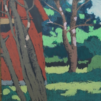 В саду. Солнечный день