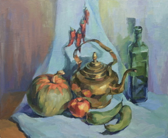 натюрморт с тыквой