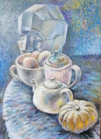 Завтрак для гипсовой головы